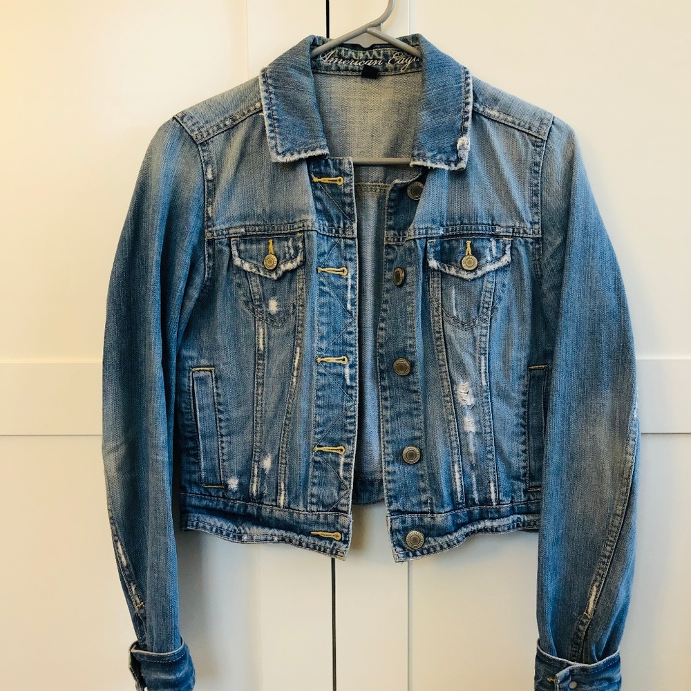 American Eagle Denim Jacket - Small